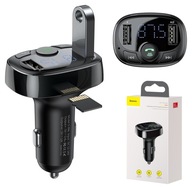 FM BLUETOOTH VYSIELAČ NABÍJAČKA DO auta MP3 2x USB SD/TF 3,4A BASEUS FM BLUETOOTH VYSIELAČ NABÍJAČKA DO auta MP3 2x USB SD/TF 3,4A BASEUS