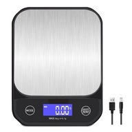 ELEKTRONICKÁ PRESNÁ KUCHYŇSKÁ VÁHA 5000g / 0,1g LCD DISPLEJ ELEKTRONICKÁ PRESNÁ KUCHYŇSKÁ VÁHA 5000g / 0,1g LCD DISPLEJ