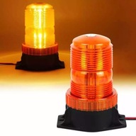 LED maják 12-30V 20W, oranžový