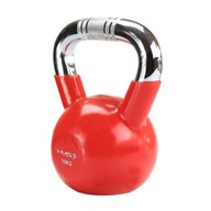 Kettlebell činka s rukoväťou, CHROME, 10kg HMS