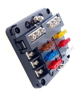 Zásuvka poistkovej skrinky FB-6 s LED Zásuvka poistkovej skrinky FB-6 s LED