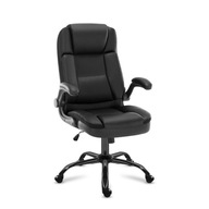 OTOČNÉ KANCELÁRSKE kreslo Soft Pohodlné PU HD Mark Adler BOSS 5.1 Black
