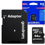 Pamäťová karta microSD GOODRAM 64 GB UHS-I microSDHC