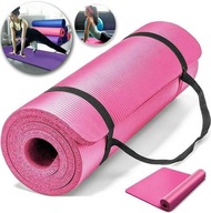 HRUBÁ PODLOŽKA NA CVIČENIE, JOGA FITNESS RUŽOVÁ HRUBÁ PODLOŽKA NA CVIČENIE, JOGA FITNESS RUŽOVÁ