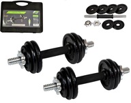 Činky 15KG 2X7KG 2X Činky Sada činiek Činky 15KG 2X7KG 2X Činky Sada činiek