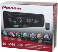 PIONEER DEH-S101UBG RÁDIO MP3 CD USB S DÁLKOVÝM OVLÁDANÍM