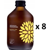 Kombucha Vigo Kurkuma, Zázvor 330ml x8 ks BALOVANÁ Kombucha Vigo Kurkuma, Zázvor 330ml x8 ks BALOVANÁ