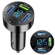 NABÍJAČKA DO AUTA DO AUTA 3x USB QC 3.0 USB-C NABÍJAČKA DO AUTA DO AUTA 3x USB QC 3.0 USB-C