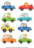 Vytlačiť CUKROVÁ PASTA na tortu CARS ANIMALS Vytlačiť CUKROVÁ PASTA na tortu CARS ANIMALS