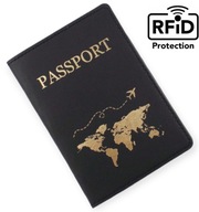 Kožené puzdro PASSPORT Dokumenty RFID karty KRYT Peňaženka Kožené puzdro PASSPORT Dokumenty RFID karty KRYT Peňaženka
