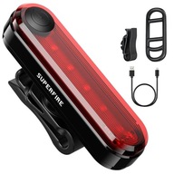 Zadné svetlo na bicykel SUPERFIRE BTL01 USB 230mAh Zadné svetlo na bicykel SUPERFIRE BTL01 USB 230mAh