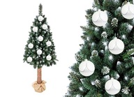 Vianočný stromček na kmeni EXTRA VIANOČNÉ STROMČEKY borovica DIAMANTOVÁ 220cm