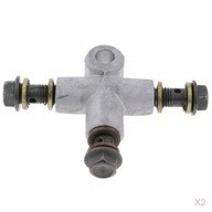 2x CNC brzdová hadica Pipe Fitting T Pipe Fiting 2x CNC brzdová hadica Pipe Fitting T Pipe Fiting