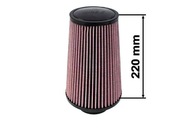 TurboWorks kužeľový filter V:220mm OTVORENÝ:89mm fialový TurboWorks kužeľový filter V:220mm OTVORENÝ:89mm fialový