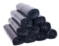 Vrecia na odpadky 240l LDPE, čierne 100ks. 10 ROLÍČOK Vrecia na odpadky 240l LDPE, čierne 100ks. 10 ROLÍČOK