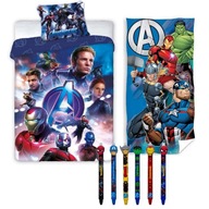 UTERÁK + SÚPRAVA POSTELINY 140x200 + 6x PERO AVENGERS UTERÁK + SÚPRAVA POSTELINY 140x200 + 6x PERO AVENGERS