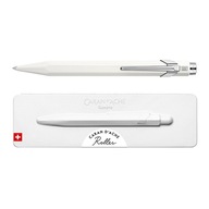 CARAN D'ACHE 849 M guľôčkové pero biele + krabička