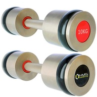 KOMPLET 2x10 KG CHROMOVANY DUMB SET ZÁVAŽÍ KOMPLET 2x10 KG CHROMOVANY DUMB SET ZÁVAŽÍ