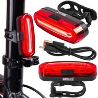 LED USB VODEODOLNÁ BICYKLE LAMPA 120LM LED USB VODEODOLNÁ BICYKLE LAMPA 120LM