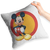 BIELY VANKÚŠ PRE DARČEK VANÚŠIKU MICKEY MOUSE + TEXT ZADARMO BIELY VANKÚŠ PRE DARČEK VANÚŠIKU MICKEY MOUSE + TEXT ZADARMO