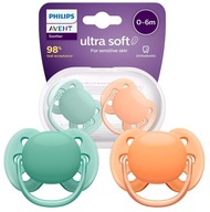 PHILIPS AVENT 2x ULTRA Mäkký cumlík DÝCHAČNÝ FLEXIBILNÝ MÄKKÝ ORTHO 0-6M PHILIPS AVENT 2x ULTRA Mäkký cumlík DÝCHAČNÝ FLEXIBILNÝ MÄKKÝ ORTHO 0-6M