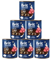 Brit Premium by Nature Hovädzie mäso s dršťkami 6x800g Brit Premium by Nature Hovädzie mäso s dršťkami 6x800g