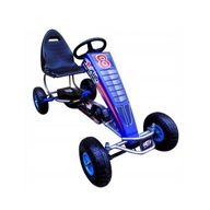 PEDAL GO KART RUČNÁ BRZDA NAFUKOVACIE KOLESÁ G5