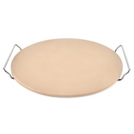 KAMEŇ NA PEČENIE PIZZY SO STOJANOM 33 CM + NÔŽ KAMEŇ NA PEČENIE PIZZY SO STOJANOM 33 CM + NÔŽ