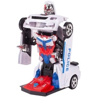 AUTOROBOT NA BATÉRIU HRAČKOVÉ POLICAJNÉ AUTO PRE DETI TRANSFORMÁTOR AUTOROBOT NA BATÉRIU HRAČKOVÉ POLICAJNÉ AUTO PRE DETI TRANSFORMÁTOR