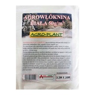 Biela agrotextília 3,2x20mb 50g Veľmi HRUBÁ