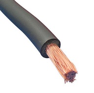 Lankový kábel LGY H05V-K 0,5mm 50cm čierny