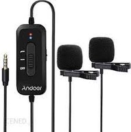 Andoer AD-M2 Všesmerový klipsový mikrofón Andoer AD-M2 Všesmerový klipsový mikrofón