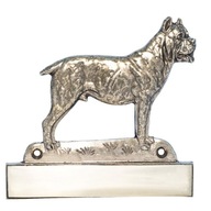 Gravírovaný plech na dvere Cane Corso Gravírovaný plech na dvere Cane Corso