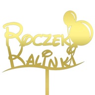 OZDOBENIE POVRCHU TORTY S NÁVODOM ROČNÝM MENOM ZLATÝM OZDOBENIE POVRCHU TORTY S NÁVODOM ROČNÝM MENOM ZLATÝM