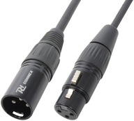 XLR samec - XLR samica signálny kábel 12m XLR samec - XLR samica signálny kábel 12m