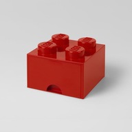 LEGO DRAWER BRICK 4 RED BOX 40051730