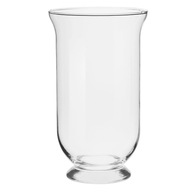 Váza na kvety, lampáš, priehľadná, výška 25 cm, sklenená nádoba na sviečky Váza na kvety, lampáš, priehľadná, výška 25 cm, sklenená nádoba na sviečky