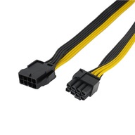 Predlžovací kábel VGA PCI-E 8PIN až 6 + 2PIN RTX 3090