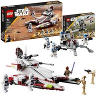LEGO Star Wars 75342 Republikový bojový tank s klonmi + klony Ashoka z 501 LEGO Star Wars 75342 Republikový bojový tank s klonmi + klony Ashoka z 501
