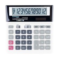 KANCELÁRSKA KALKULAČKA DONAU TECH, 12-DIGISL. DISPLAY, DIM. 156X152X28MM,B KANCELÁRSKA KALKULAČKA DONAU TECH, 12-DIGISL. DISPLAY, DIM. 156X152X28MM,B