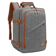 Letecký batoh Ryanair 40x20x25 cm Sivý Elegantný ľahký 20L expandér Letecký batoh Ryanair 40x20x25 cm Sivý Elegantný ľahký 20L expandér
