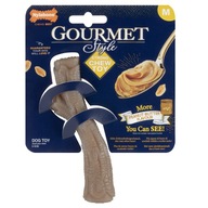 Psie žuvačky Nylabone Gourmet Stick s intenzívnou príchuťou arašidového masla M Psie žuvačky Nylabone Gourmet Stick s intenzívnou príchuťou arašidového masla M