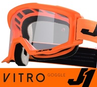 Okuliare na motorku Just1 Vitro oranžové a čierne