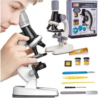 MIKROSKOP PRE DETI Edukačný set 1200x + príslušenstvo MIKROSKOP PRE DETI Edukačný set 1200x + príslušenstvo