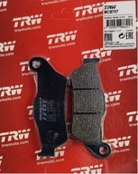 ZADNÉ BRZDOVÉ DESTIČKY TRW BMW R 1150 GS EVO ABS 99-11 ZADNÉ BRZDOVÉ DESTIČKY TRW BMW R 1150 GS EVO ABS 99-11