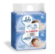 LULA Vlhčené obrúsky s PANTHENOlom 3 ks + 1 ks zdarma. LULA Vlhčené obrúsky s PANTHENOlom 3 ks + 1 ks zdarma.
