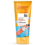 JANTAR SUN vodeodolné opaľovacie mlieko SPF 50 JANTAR SUN vodeodolné opaľovacie mlieko SPF 50