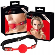 RED SILICONE BAD KITTY gag RED SILICONE BAD KITTY gag