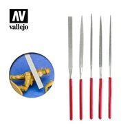 Sada diamantových pilníkov (5 ks) Vallejo Sada diamantových pilníkov (5 ks) Vallejo