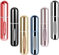 6x CESTOVNÝ ATOMIZÉR PARFÉM 5ML DÁVKOVAČ 6x CESTOVNÝ ATOMIZÉR PARFÉM 5ML DÁVKOVAČ